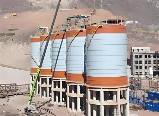 芦山高架钢板仓